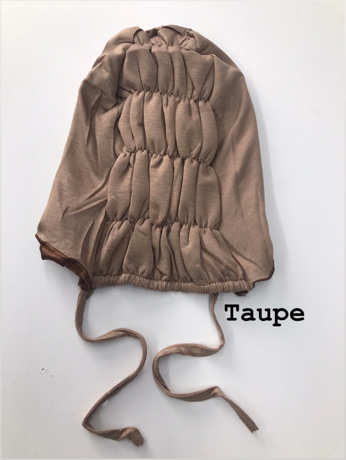 Satin Lined Tie Back Caps