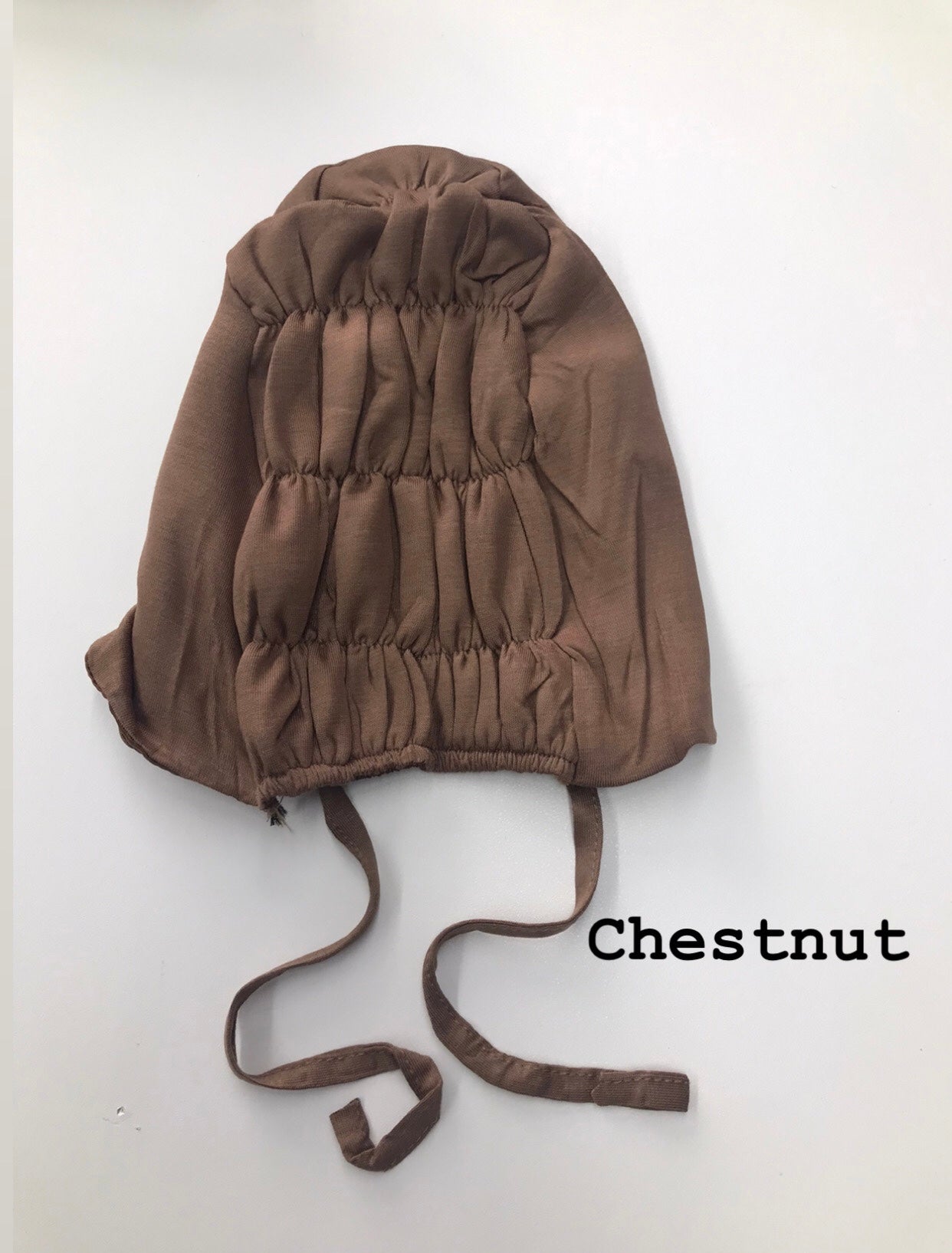 Satin Lined Tie Back Caps