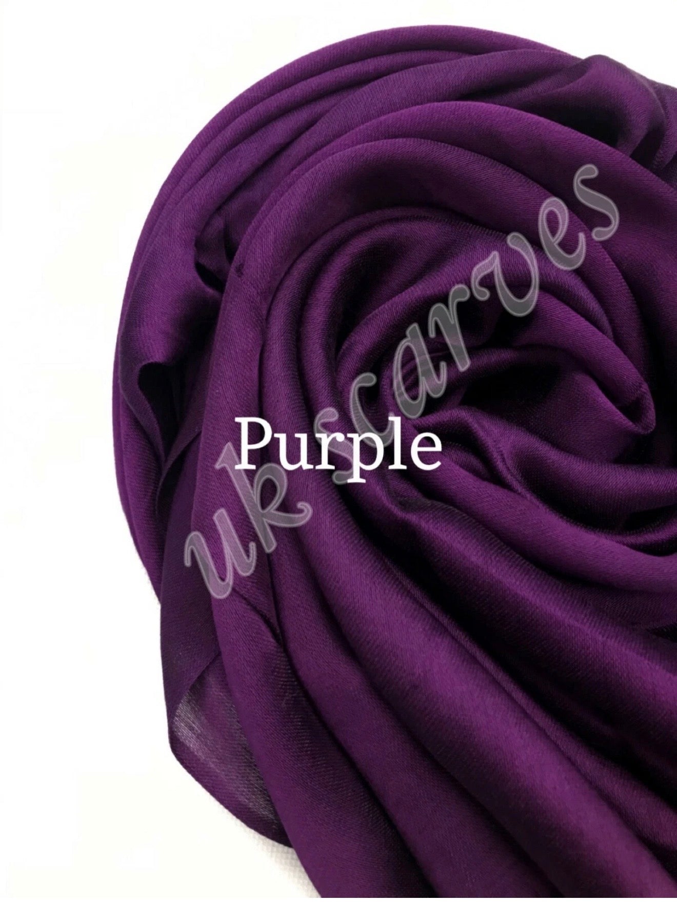 Silky Shiny Viscose Hijab Frayed Edges 