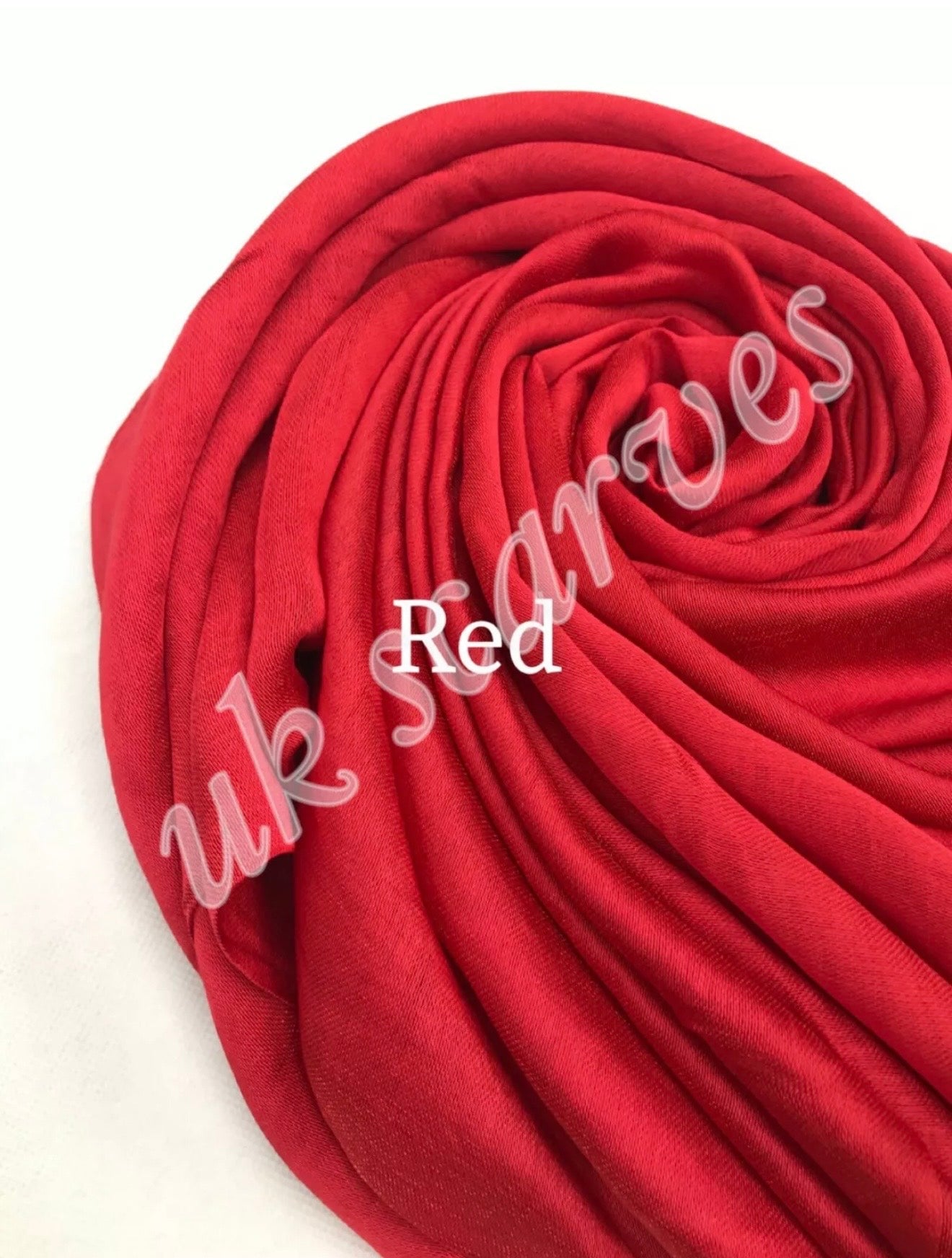 Silky Shiny Viscose Hijab Frayed Edges 