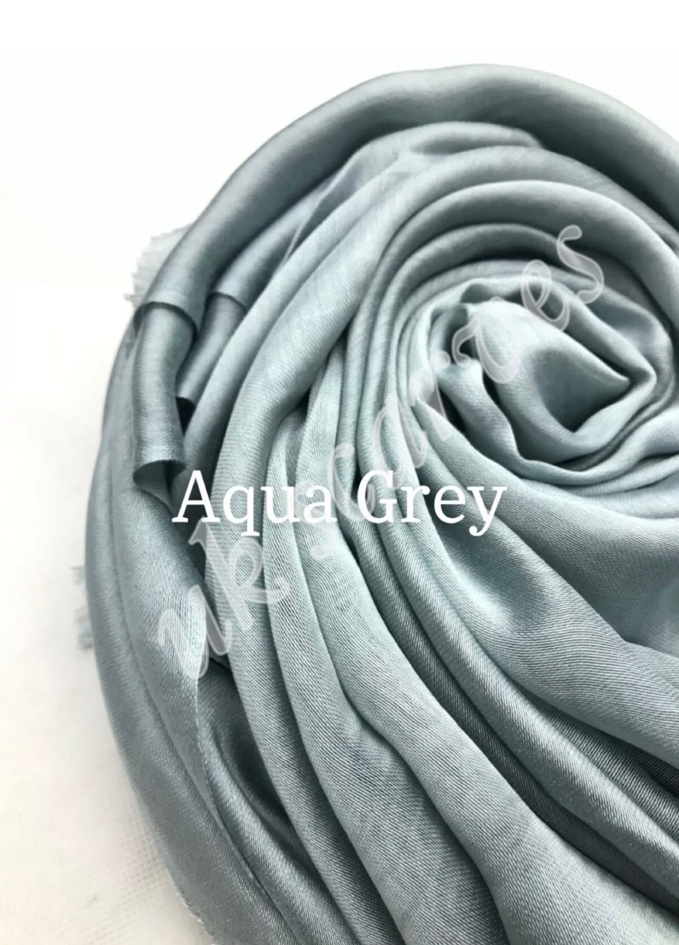 Silky Shiny Viscose Hijab Frayed Edges 