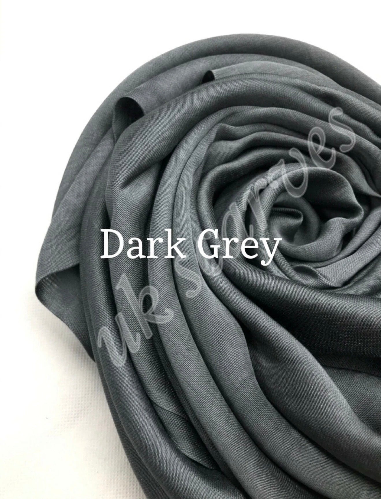 Silky Shiny Viscose Hijab Frayed Edges 