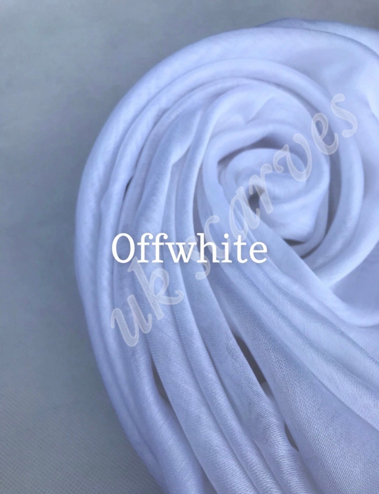 Silky Shiny Viscose Hijab Frayed Edges 