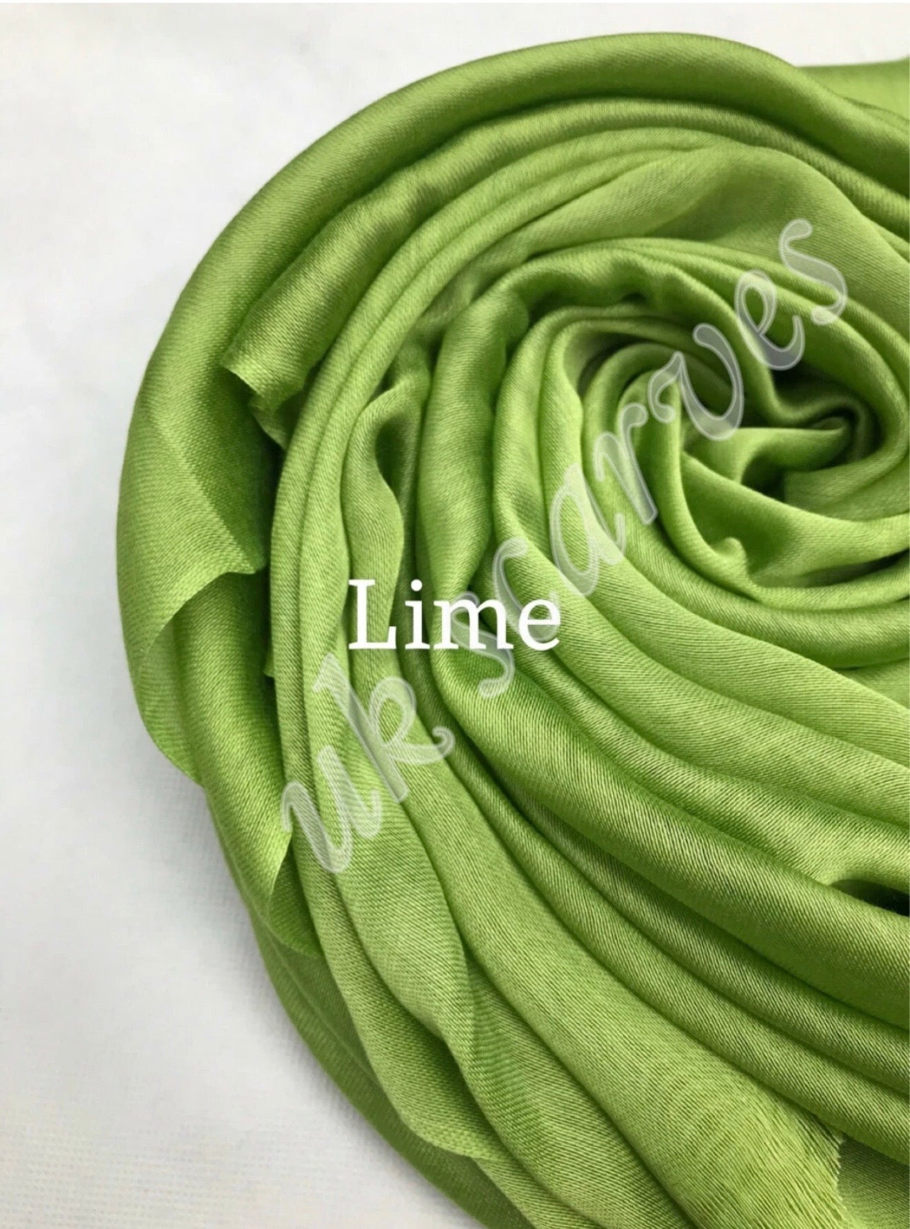 Silky Shiny Viscose Hijab Frayed Edges 