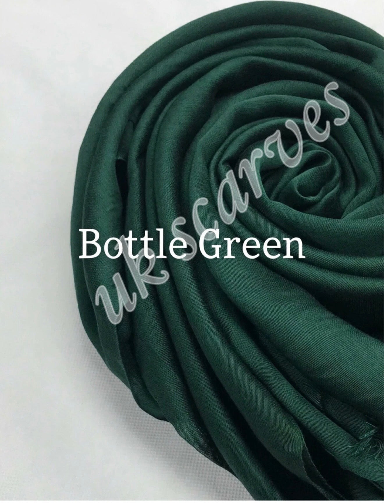 Silky Shiny Viscose Hijab Frayed Edges 