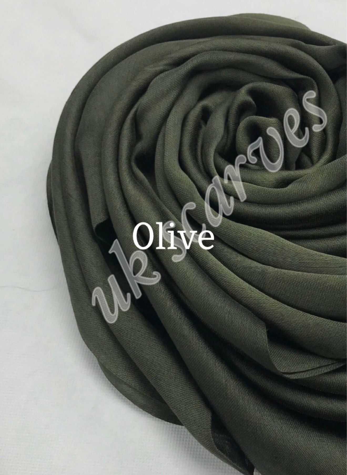 Silky Shiny Viscose Hijab Frayed Edges 