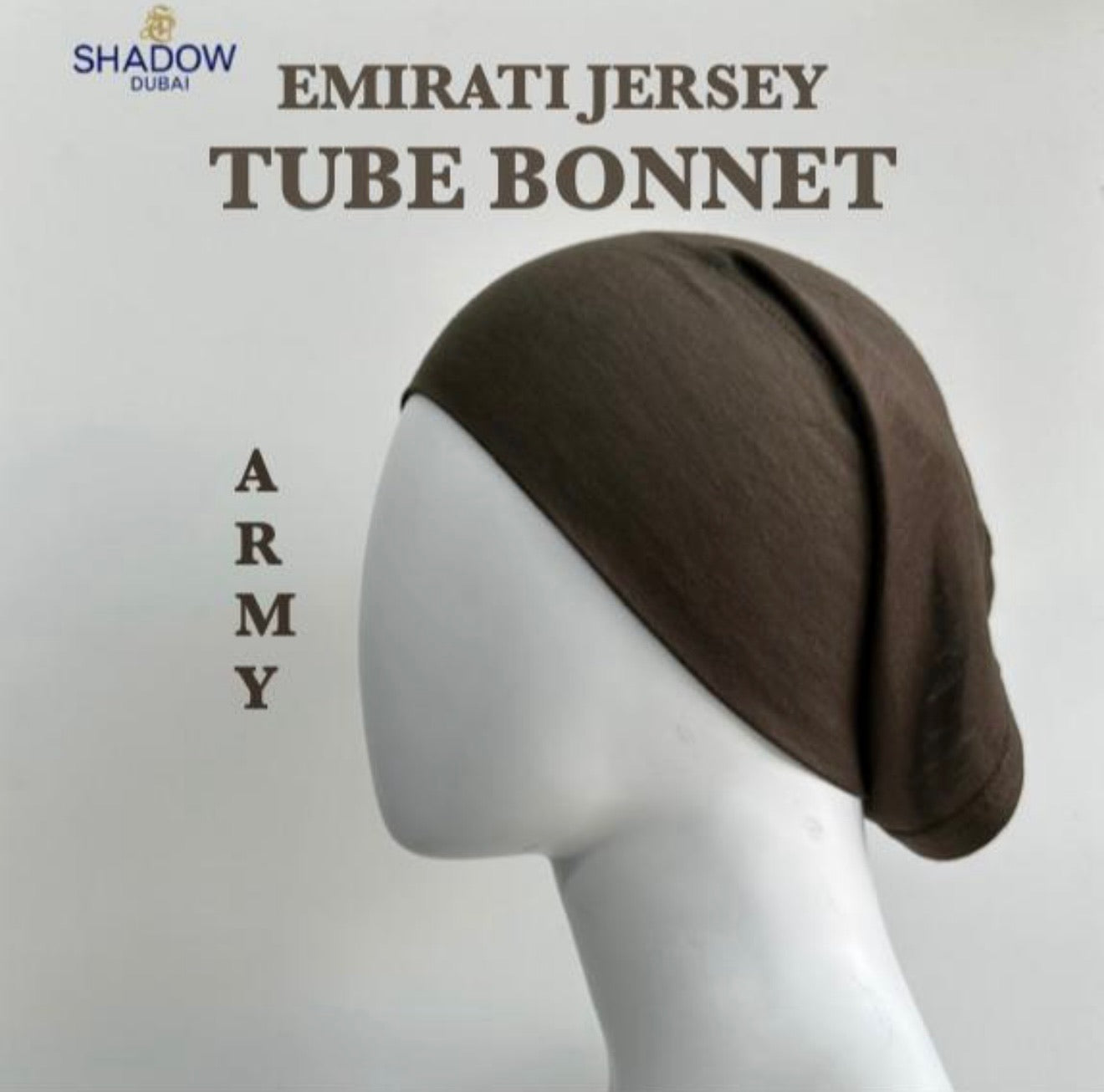 EMIRATI JERSEY TUBE BONNET