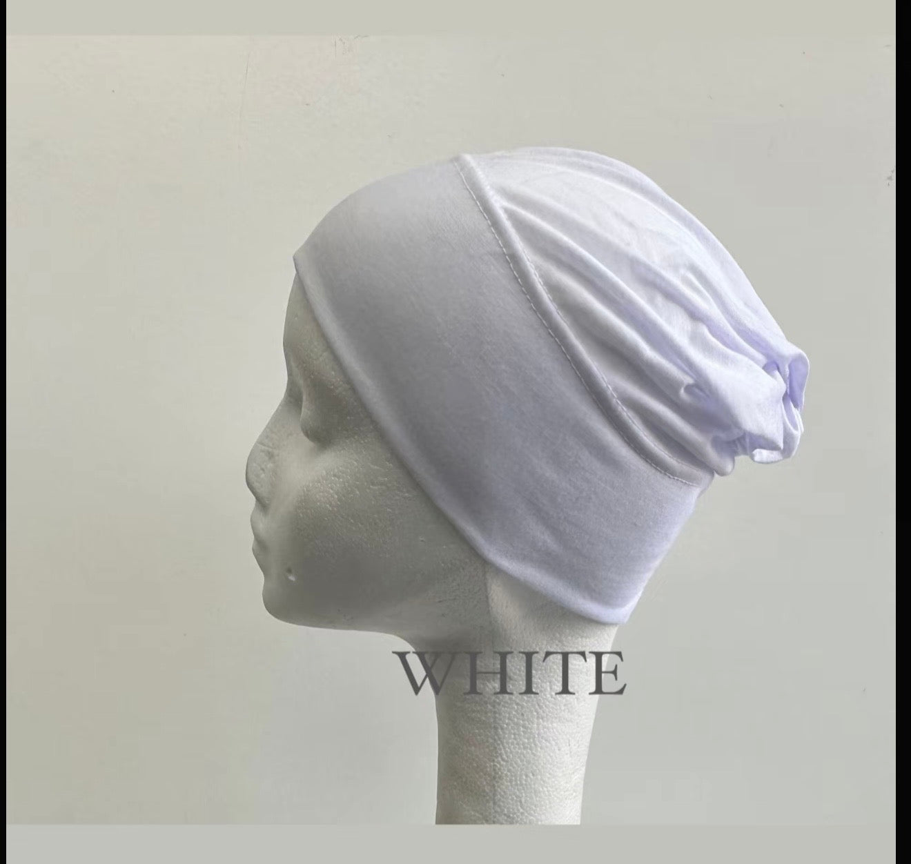 TUBE BONNET CLOSED HIJAB UNDER CAP