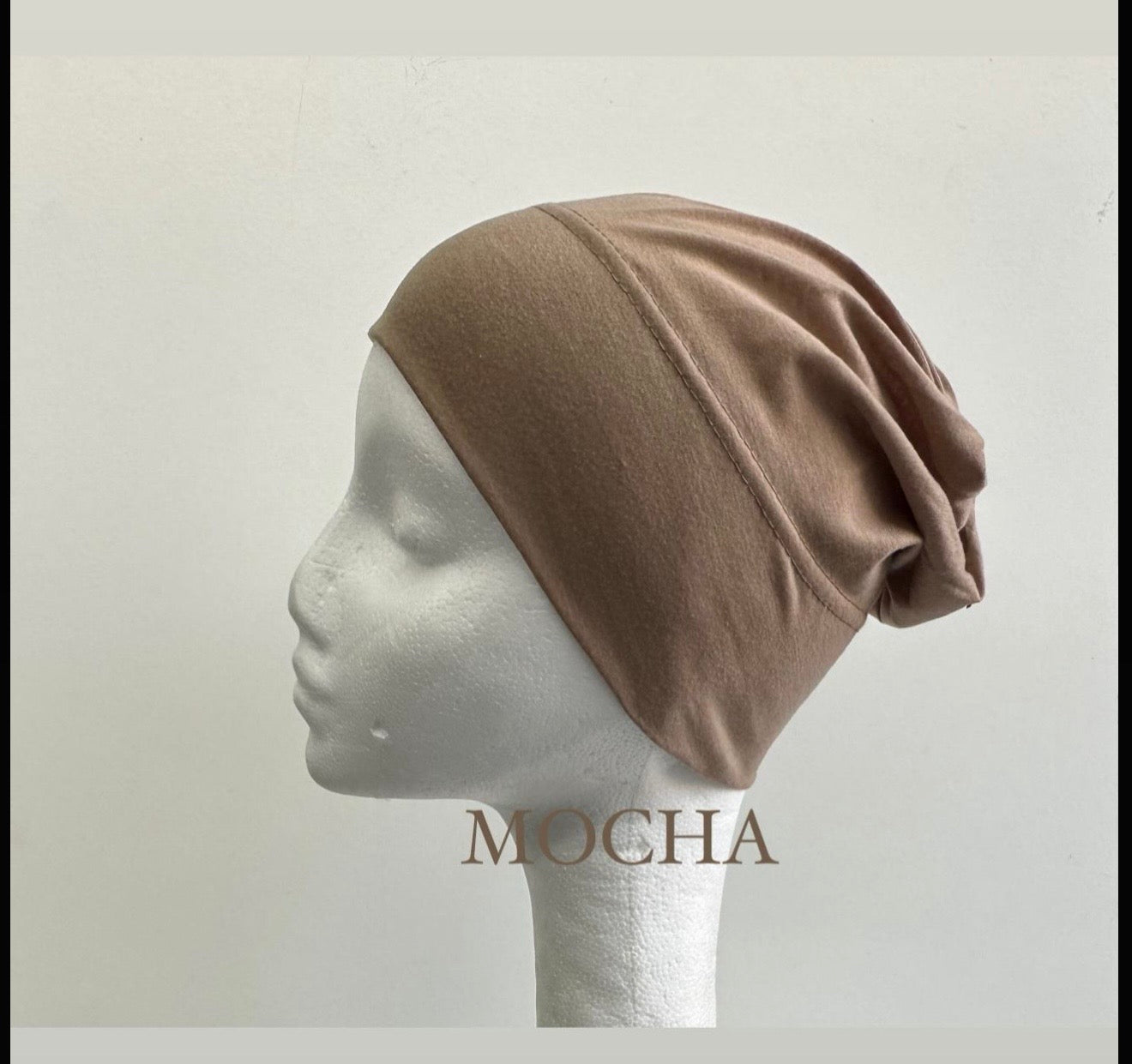 TUBE BONNET CLOSED HIJAB UNDER CAP