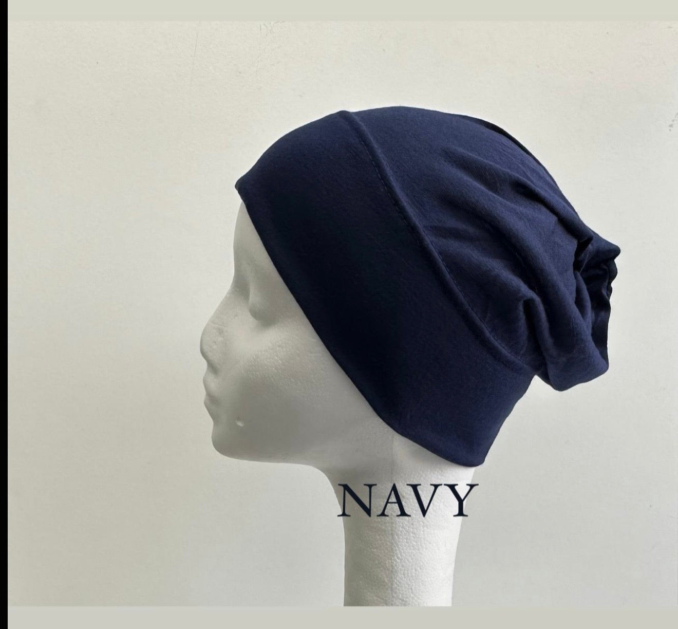TUBE BONNET CLOSED HIJAB UNDER CAP