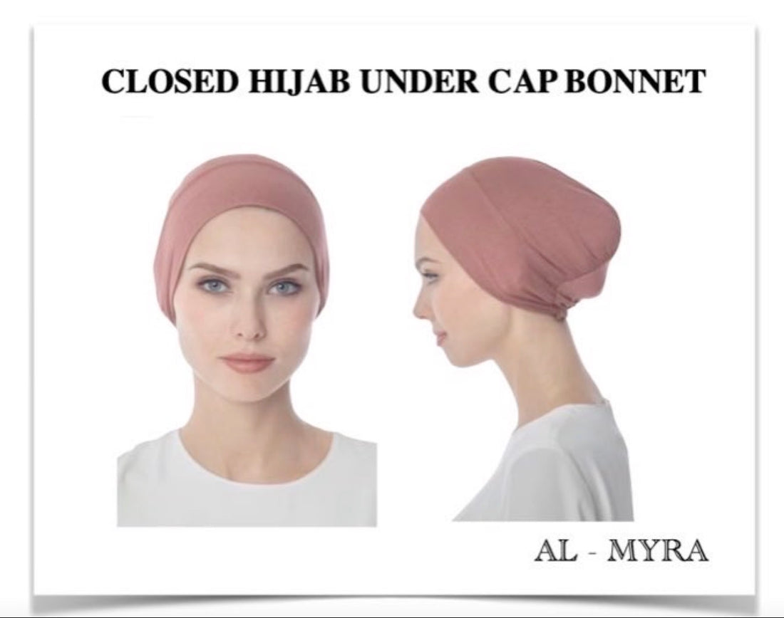 TUBE BONNET CLOSED HIJAB UNDER CAP