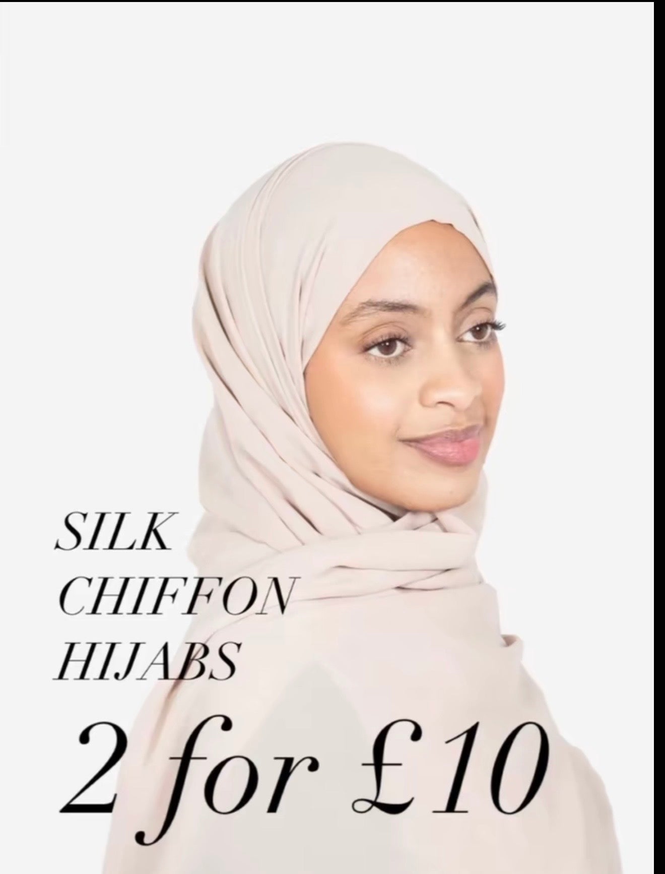 Panache Silk Chiffon Hijabs 