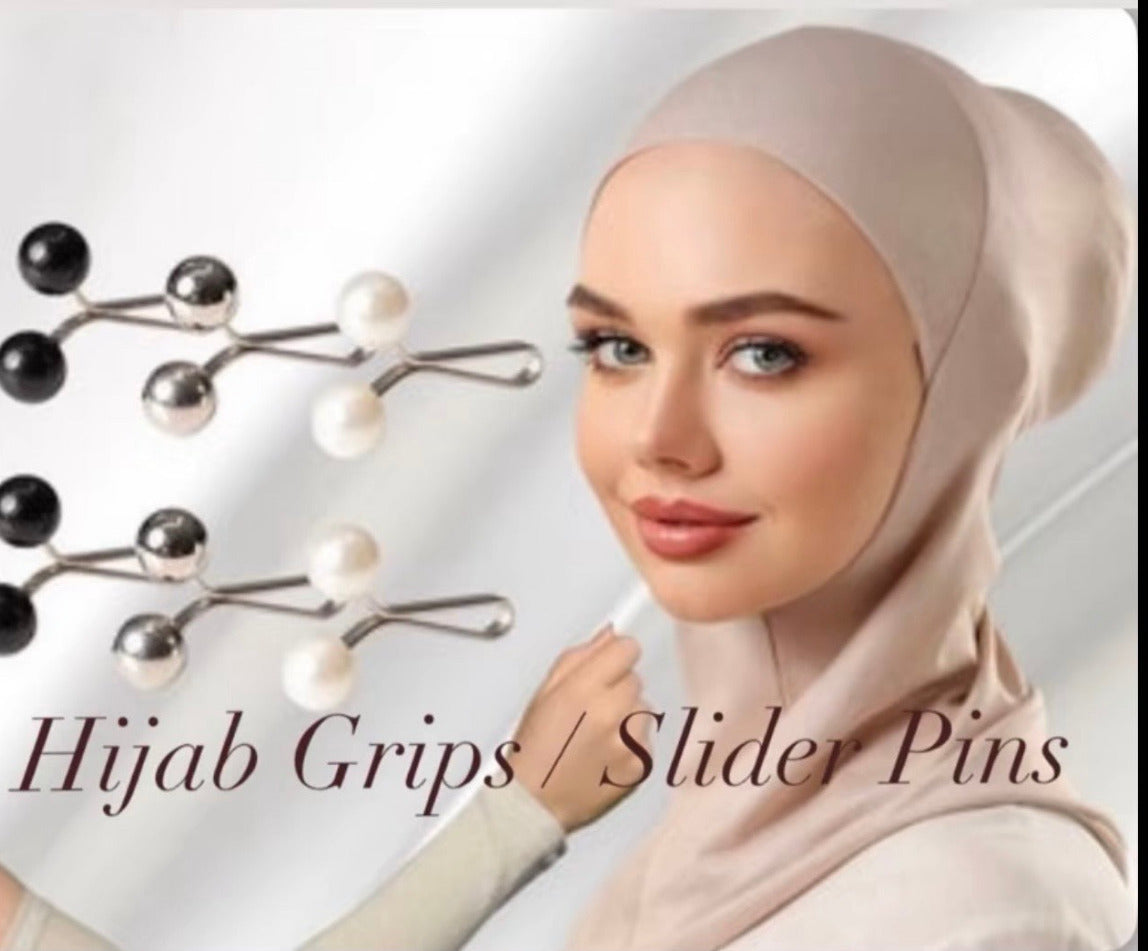 Hijab Slider Grip Pins – Secure & Comfortable 