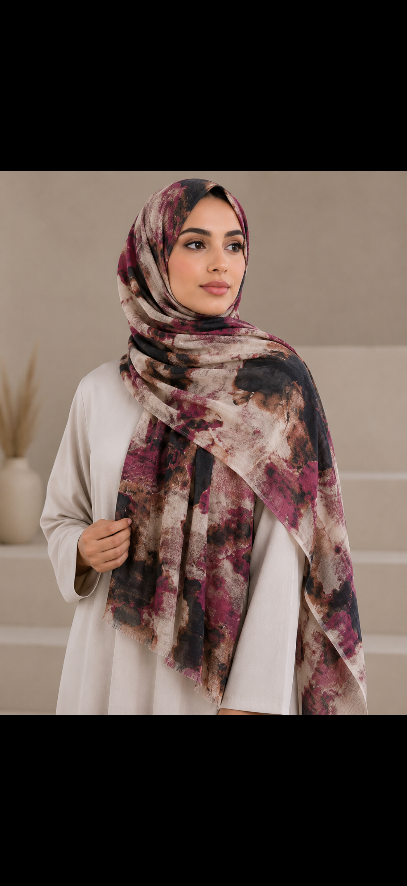 WATERCOLOUR MODAL PRINTED HIJABS