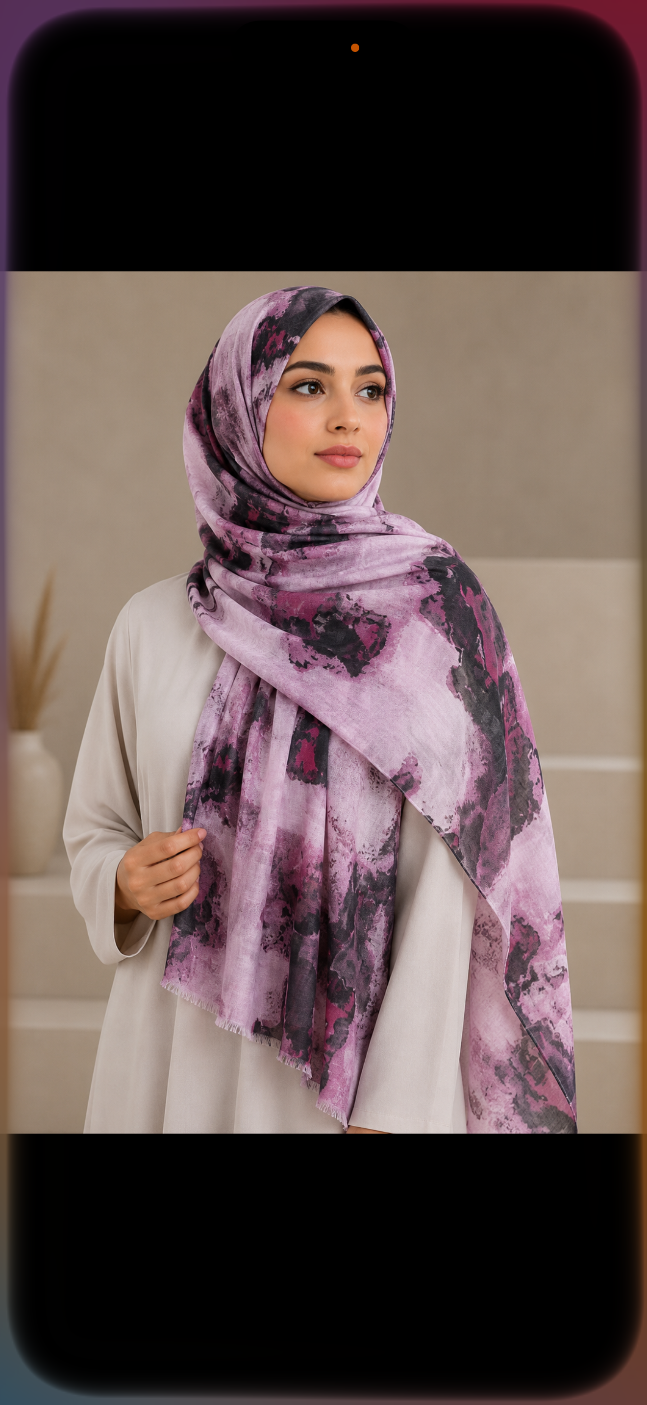 WATERCOLOUR MODAL PRINTED HIJABS