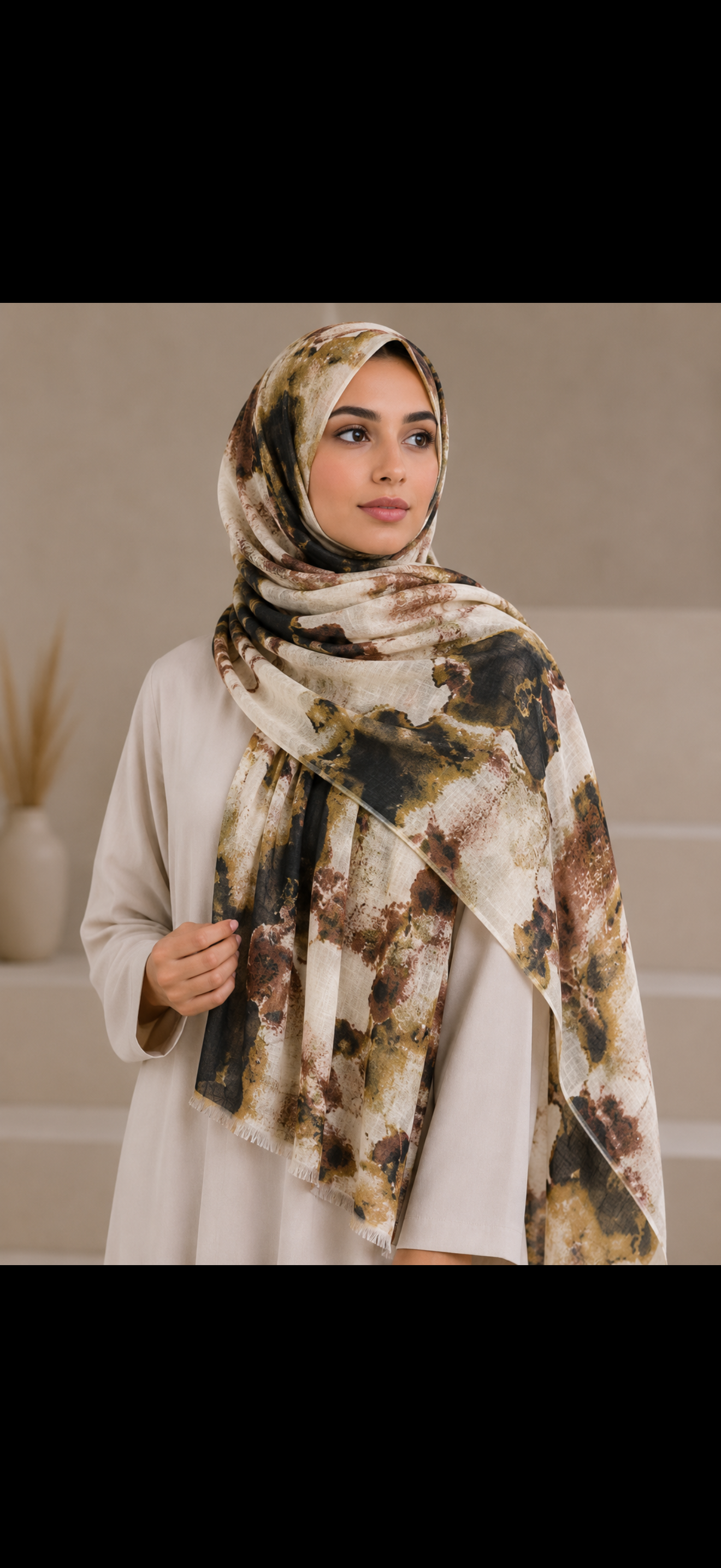 WATERCOLOUR MODAL PRINTED HIJABS