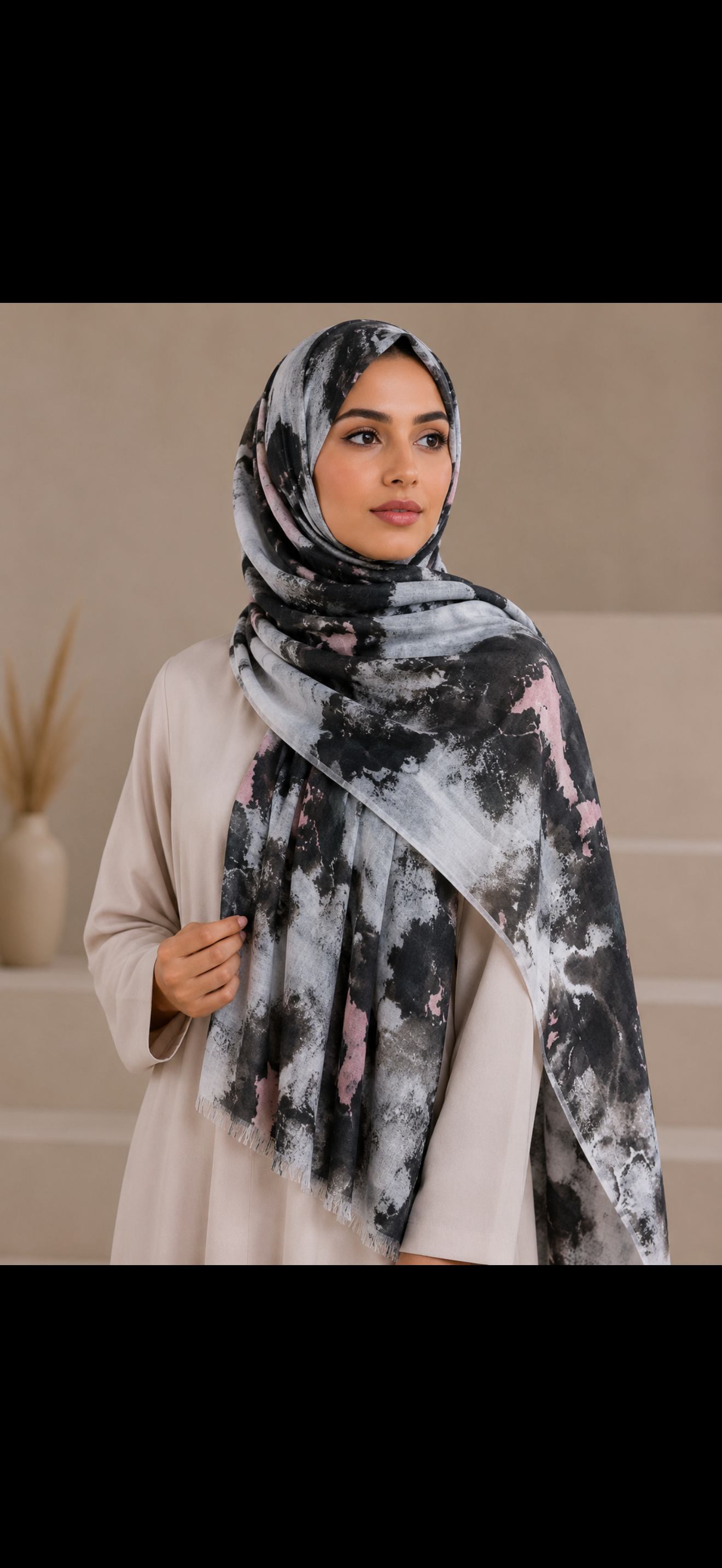 WATERCOLOUR MODAL PRINTED HIJABS