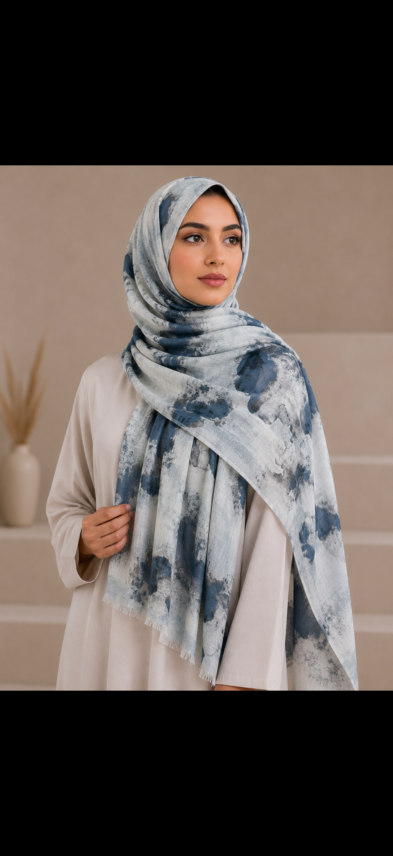 WATERCOLOUR MODAL PRINTED HIJABS