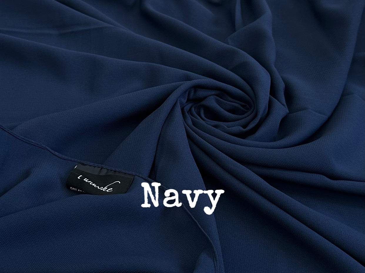 Panache Silk Chiffon Hijabs 