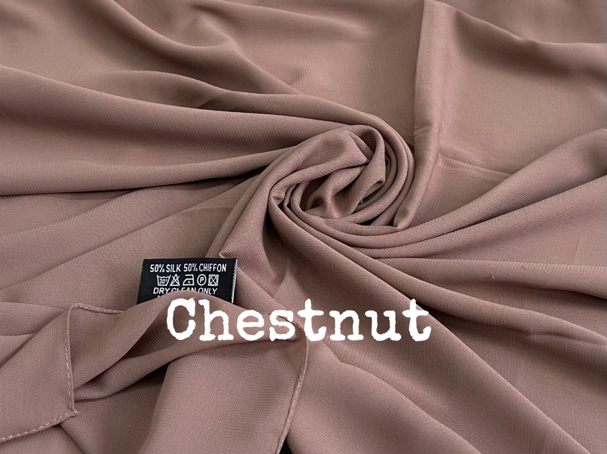 Panache Silk Chiffon Hijabs 