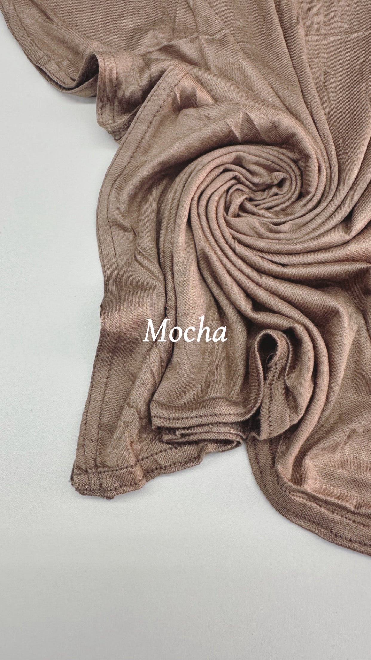 Double Stitched Egyptian Jersey Hijabs 
