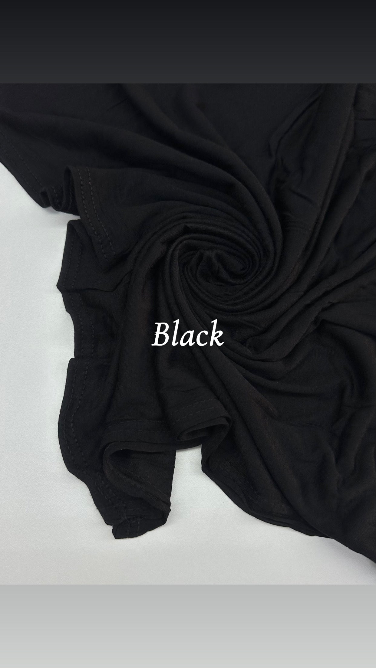 Double Stitched Egyptian Jersey Hijabs 
