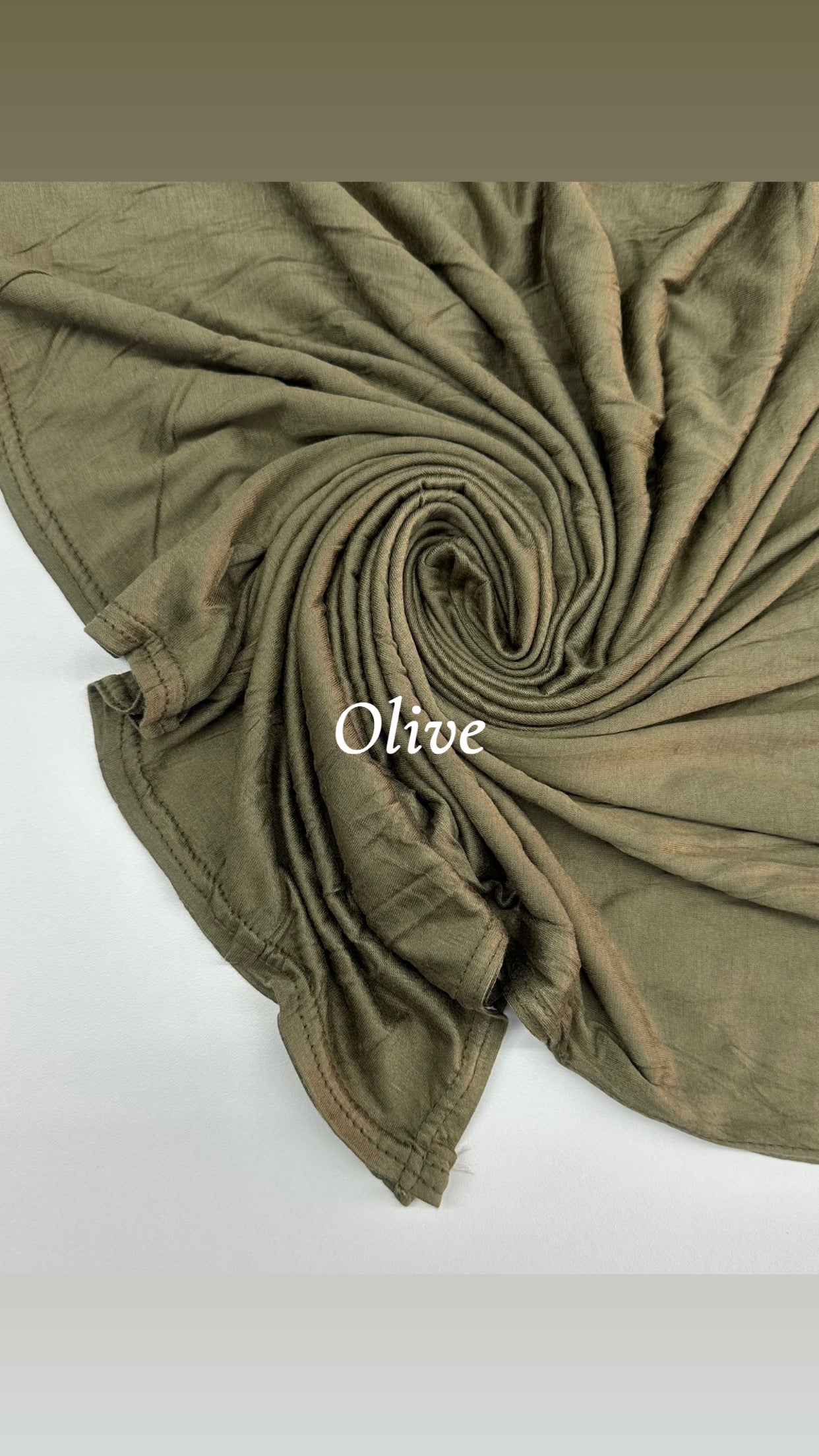 Double Stitched Egyptian Jersey Hijabs 
