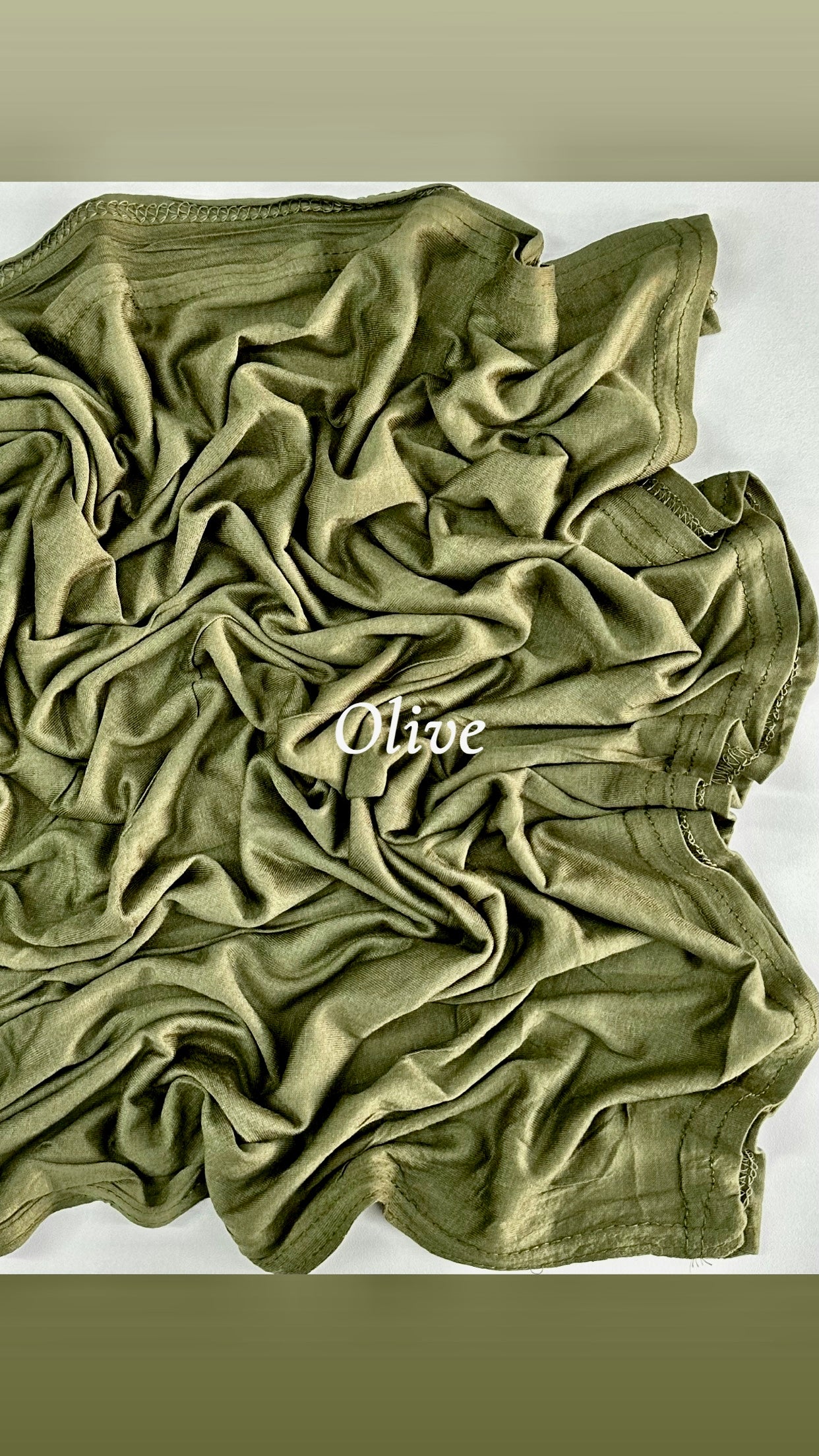DOUBLE STITCHED EGYPTIAN JERSEY HIJABS