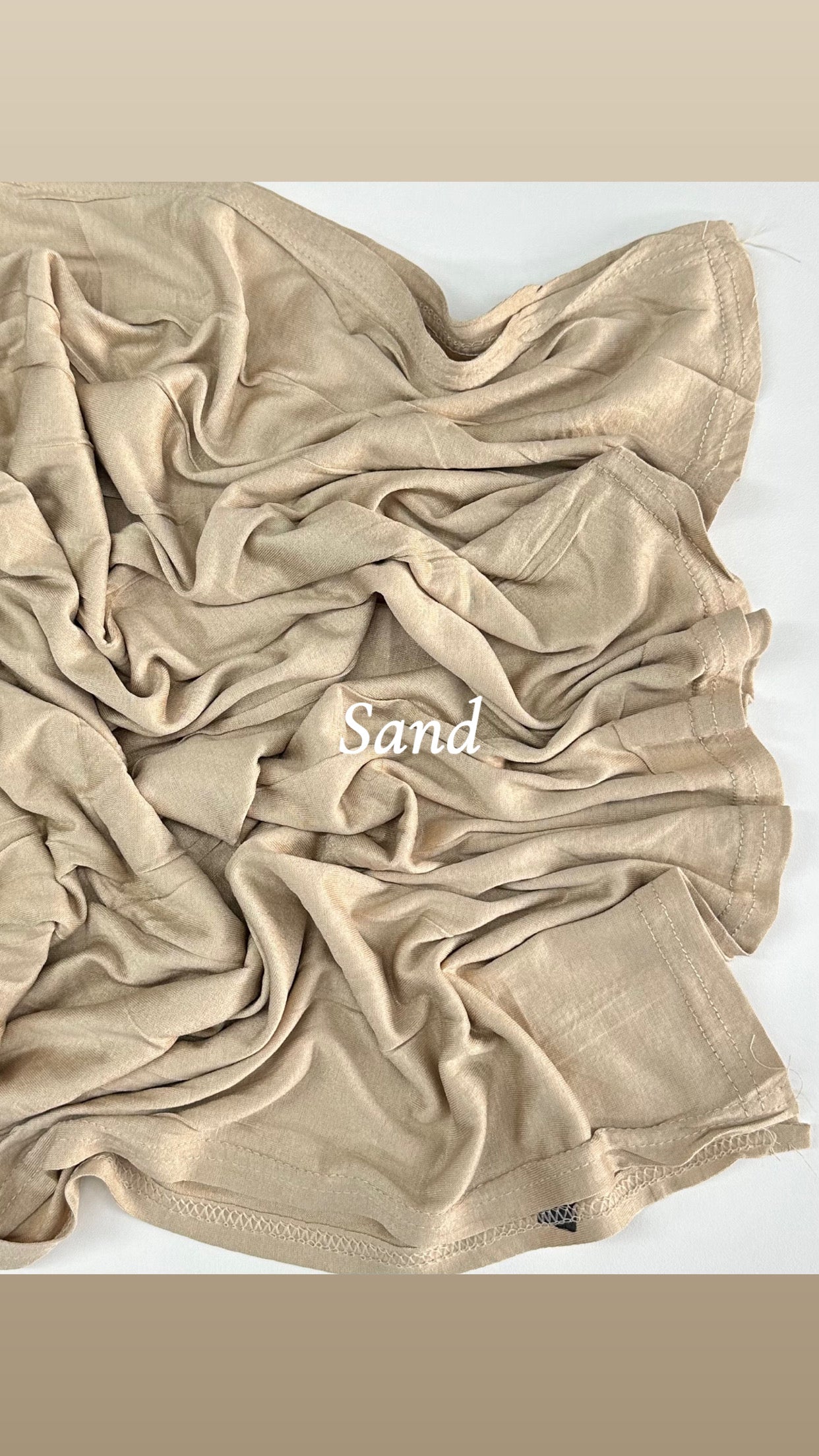 DOUBLE STITCHED EGYPTIAN JERSEY HIJABS